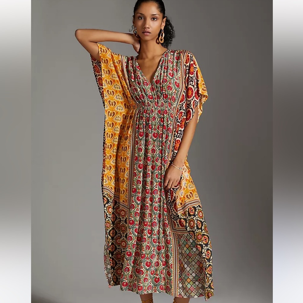Rujuta Sheth Gather-Front Kaftan